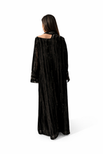 Load image into Gallery viewer, ONE SHOULDER silk velvet Dress
