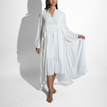 Load image into Gallery viewer, WHITE VOILE DRESS
