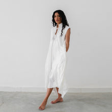 Load image into Gallery viewer, WHITE VOILE DRESS
