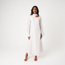 Load image into Gallery viewer, ONE SHOULDER LINEN DRESS
