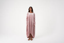 Load image into Gallery viewer, Long Sleeve Velvet Loose Maxi Dress
