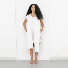 Load image into Gallery viewer, WHITE POPLIN DRESS
