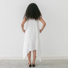 Load image into Gallery viewer, WHITE POPLIN DRESS
